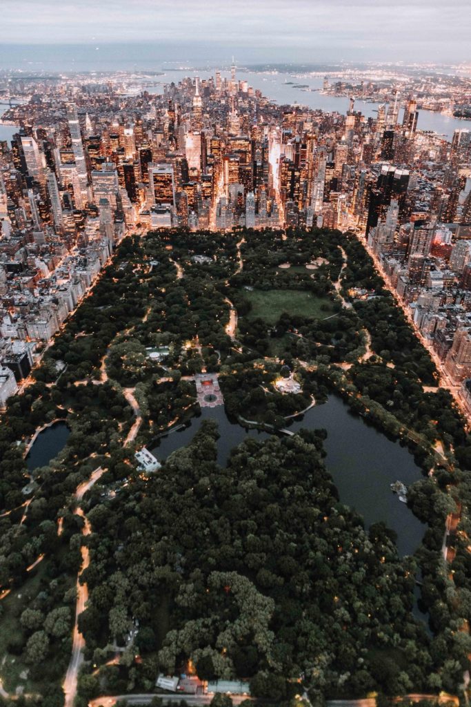 Sky Photography Of The New York Park